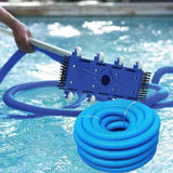 Maxbell Swimming Pool Vacuum Hose filter Pumps Flexible Pipe Dia. 3.2cm Blue