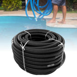 Maxbell Swimming Pool Vacuum Hose filter Pumps Flexible Pipe Dia. 3.2cm Black