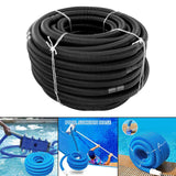 Maxbell Swimming Pool Vacuum Hose filter Pumps Flexible Pipe Dia. 3.2cm Black