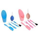 Maxbell 6Pcs Transplanting Tools Kit Lightweight Migration Tool for Fairy Garden Blue