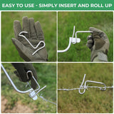 Maxbell Barbed Wire Fence Tools Fence Repair Tool for Fence Home fence card