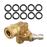Maxbell Quick Installation High Pressure Car Washing with O Rings Rotation 1/4"