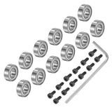 Maxbell Mounted Bearings for Router Bit for Milling Cutter Bearing Accessories
