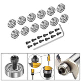 Maxbell Mounted Bearings for Router Bit for Milling Cutter Bearing Accessories