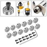 Maxbell Mounted Bearings for Router Bit for Milling Cutter Bearing Accessories