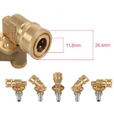 Maxbell Adjustable Pressure Washing Adapter Kit Fittings Nozzle Tips for K2 K6 K4