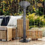 Maxbell Durable Garden Courtyard Heater Cover with Zipper Breathable for Outdoor