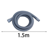 Maxbell Washing Machine Drain Hose Flexible Universal Fit Replacement Accessory 1.5m