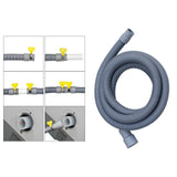 Maxbell Washing Machine Drain Hose Flexible Universal Fit Replacement Accessory 1.5m