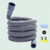 Maxbell Washing Machine Drain Hose Flexible Universal Fit Replacement Accessory 3m