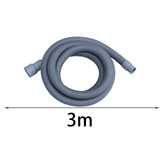 Maxbell Washing Machine Drain Hose Flexible Universal Fit Replacement Accessory 3m