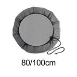 Maxbell Rain Barrel Net Cover Protector mesh Drawstring for Barrels Garden 80cm Black