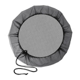 Maxbell Rain Barrel Net Cover Protector mesh Drawstring for Barrels Garden 80cm Black