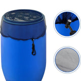 Maxbell Rain Barrel Net Cover Protector mesh Drawstring for Barrels Garden 100cm Black