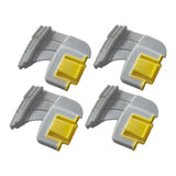 Maxbell 4 Pieces Cyclonic Scrubbing Brush Pool Brush Cleaner for R0714400 Accs