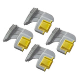 Maxbell 4 Pieces Cyclonic Scrubbing Brush Pool Brush Cleaner for R0714400 Accs