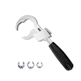 Maxbell Bathroom Wrench Adjustable Double Ended Wrench Durable Accessory Universal