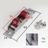 Maxbell Window Pulley Wheel Sliding Door Fittings Hardware for Bathroom Office Doors