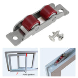 Maxbell Window Pulley Wheel Sliding Door Fittings Hardware for Bathroom Office Doors