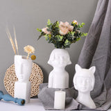 Maxbell Creative Flower Pot Farmhouse Decorative Jug for Wedding Desk Housewarming Style D