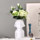 Maxbell Creative Flower Pot Farmhouse Decorative Jug for Wedding Desk Housewarming Style D