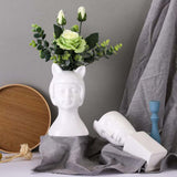 Maxbell Creative Flower Pot Farmhouse Decorative Jug for Wedding Desk Housewarming Style F