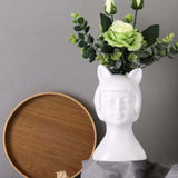 Maxbell Creative Flower Pot Farmhouse Decorative Jug for Wedding Desk Housewarming Style F