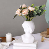 Maxbell Creative Flower Pot Farmhouse Decorative Jug for Wedding Desk Housewarming Style H