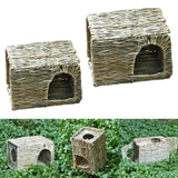 Maxbell Birds Nest Eco Friendly Shelter Hand Woven for Indoor Outdoor Home Outside Small