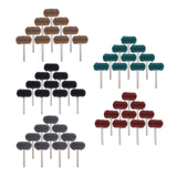 Maxbell Mini Abrasive Wheel Scouring Brush Grinding Sanding Head for Polishing 50Pcs