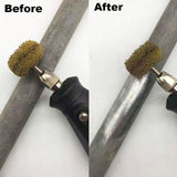 Maxbell Mini Abrasive Wheel Scouring Brush Grinding Sanding Head for Polishing 50Pcs