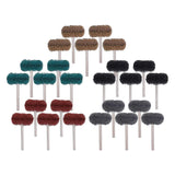 Maxbell Mini Abrasive Wheel Scouring Brush Grinding Sanding Head for Polishing 25Pcs