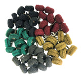 Maxbell 100x Buffing Polishing Wheel Set Grinding Sanding Head Bristle Accessory