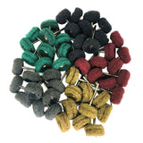 Maxbell 100x Buffing Polishing Wheel Set Grinding Sanding Head Bristle Accessory