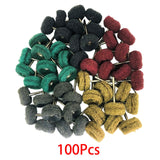 Maxbell 100x Buffing Polishing Wheel Set Grinding Sanding Head Bristle Accessory