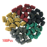 Maxbell 100x Buffing Polishing Wheel Set Grinding Sanding Head Bristle Accessory