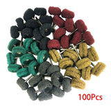 Maxbell 100x Buffing Polishing Wheel Set Grinding Sanding Head Bristle Accessory