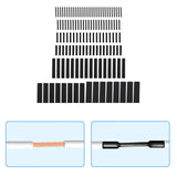 Maxbell 127 Pieces Heat Shrink Tubes wrap Electrical Connection Cable Sleeve