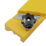 Maxbell Woodworking Tool Edge Plane Hand Plasterboard Cutter for Dry wall Board Double Slot