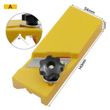 Maxbell Woodworking Tool Edge Plane Hand Plasterboard Cutter for Dry wall Board Double Slot