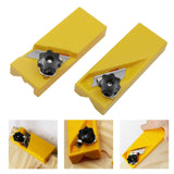 Maxbell Woodworking Tool Edge Plane Hand Plasterboard Cutter for Dry wall Board Double Slot