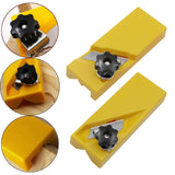 Maxbell Woodworking Tool Edge Plane Hand Plasterboard Cutter for Dry wall Board Double Slot