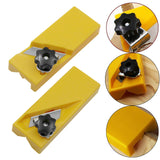 Maxbell Woodworking Tool Edge Plane Hand Plasterboard Cutter for Dry wall Board Double Slot