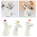 Maxbell Decorative Vase Dried Flower Container for Living Room Housewarming Gifts Style A