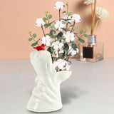 Maxbell Decorative Vase Dried Flower Container for Living Room Housewarming Gifts Style A