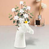 Maxbell Decorative Vase Dried Flower Container for Living Room Housewarming Gifts Style B