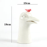 Maxbell Decorative Vase Dried Flower Container for Living Room Housewarming Gifts Style C