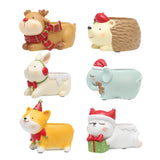 Maxbell Resin Garden Flower Pots Christmas Flower Vase Ornament for Tabletop Reindeer