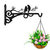 Maxbell Outdoor Planter Hooks Wall Mount Decorative for Outdoor Lanterns