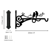 Maxbell Outdoor Planter Hooks Wall Mount Decorative for Outdoor Lanterns